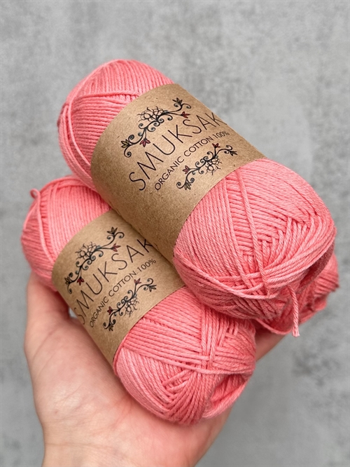 Organic Cotton 100% - Flamingo Pink - 3340